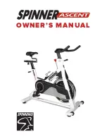 Spinning Spinner Ascent Owner'S Manual preview