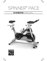 Spinning spinner pace Owner'S Manual preview