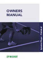 Spinshot Pickleball Owner'S Manual preview