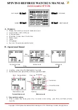 Spintso REFEREE WATCH 2S Manual preview