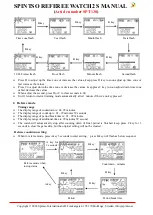 Preview for 2 page of Spintso REFEREE WATCH 2S Manual