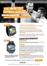 Preview for 1 page of Spintso REFEREE WATCH Quick Manual