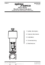 Spirax Sarco AEL5 Series Installation And Maintenance Instructions Manual preview