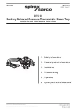 Spirax Sarco BT6-B Installation And Maintenance Instructions Manual preview