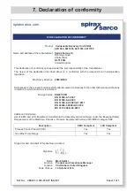 Preview for 17 page of Spirax Sarco CRU 200 Series Installation And Maintenance Instructions Manual