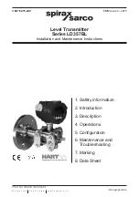 Preview for 1 page of Spirax Sarco LD256 Installation And Maintenance Instructions Manual