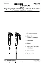 Spirax Sarco LP30 Installation And Maintenance Instructions Manual предпросмотр