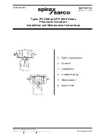 Preview for 1 page of Spirax Sarco PN 3000 Series Installation And Maintenance Instructions Manual