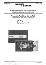 Preview for 1 page of Spirax Sarco PP 5 Series Installation And Maintenance Instructions Manual