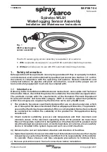 Spirax Sarco WLS1 Installation And Maintenance Instructions предпросмотр