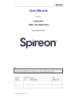 Spireon JG-L User Manual preview