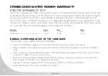 Preview for 34 page of Spirit Commercial CRW800H2O Owner'S Manual