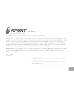 Предварительный просмотр 3 страницы Spirit Fires xt485 Owner'S Manual