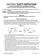 Preview for 4 page of Spirit 16007603850 Owner'S Manual