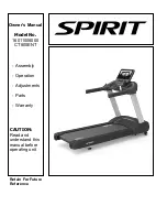 Spirit 16011008000 Owner'S Manual preview