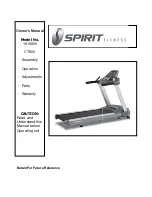 Preview for 1 page of Spirit 1610800 Owner'S Manual