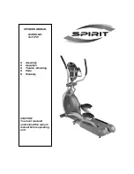 Spirit 16117701 Owner'S Manual preview