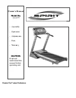 Spirit 1612275 Owner'S Manual preview