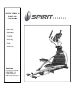 Spirit 16611608000 Owner'S Manual preview