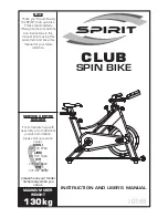 Preview for 1 page of Spirit Club Instruction And User'S Manual