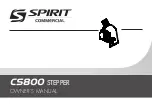 Spirit CS800 Owner'S Manual preview