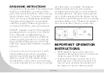 Preview for 8 page of Spirit CS800 Owner'S Manual