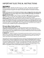 Предварительный просмотр 5 страницы Spirit CT900 Owner'S Manual