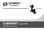 Spirit CU800 ENT Owner'S Manual preview