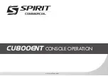 Preview for 15 page of Spirit CU800 ENT Owner'S Manual