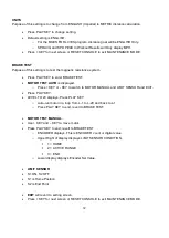 Preview for 72 page of Spirit JB 950 User Manual