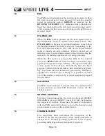 Preview for 16 page of Spirit LIVE 4 User Manual