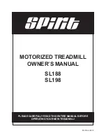 Spirit SL188 Owner'S Manual preview