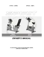 Spirit SPT0010 Owner'S Manual preview