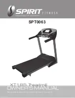 Spirit SPT0063 Owner'S Manual preview