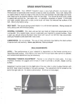 Preview for 16 page of Spirit SR225 Owner'S Manual & Operating Instructions