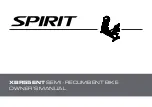 Spirit XBR55ENT Owner'S Manual preview