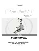 Preview for 1 page of Spirit XE 125 Owner'S Manual