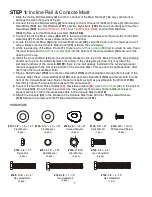 Preview for 8 page of Spirit XE395 ELLIPTICAL SPT0065 Owner'S Manual