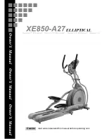 Preview for 1 page of Spirit XE850-A27 Owner'S Manual