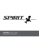 Spirit XIC600 Owner'S Manual preview