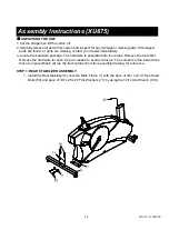 Preview for 15 page of Spirit XR895 Owner'S Manual