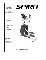 Spirit XS895 Owner'S Manual preview