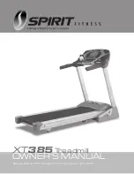 Spirit XT385 Owner'S Manual preview