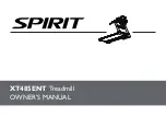 Предварительный просмотр 1 страницы Spirit XT485ENT Owner'S Manual