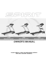 Preview for 1 page of Spirit Z100 Owner'S Manual