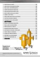 Предварительный просмотр 1 страницы Spirotech SPIROCOMBI Magnet Installing And Operating Instructions