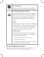 Preview for 6 page of spitek RoadStar User Manual