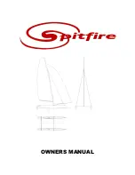 Spitfire Sail Boat Owner'S Manual предпросмотр