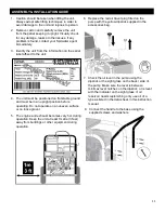 Предварительный просмотр 11 страницы Spitwater HE15250P Operating And Maintenance Manual