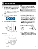 Предварительный просмотр 15 страницы Spitwater HE15250P Operating And Maintenance Manual